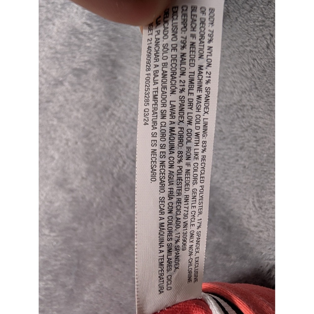 All in Motion Coral Orange Athletic Exercise Dress Built-in Shorts Pockets Med - Picture 11 of 11